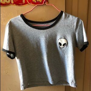 Alien Crop Top